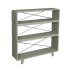 Bibliothèque Millefeuille Vert de Gris