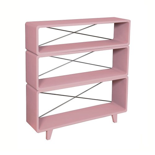 Bibliothèque Millefeuille - Vieux rose