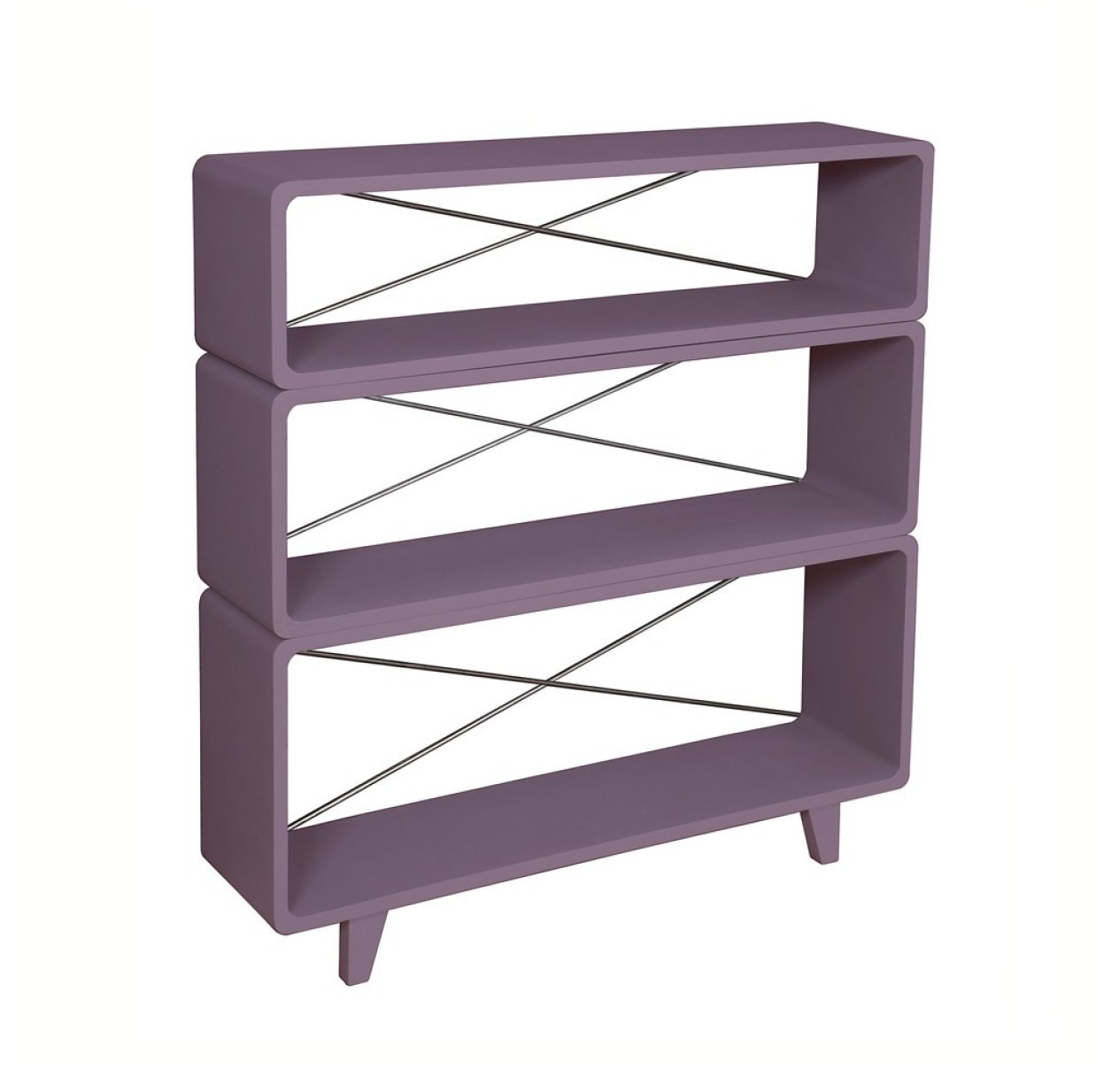 Bibliothèque Millefeuille Violet