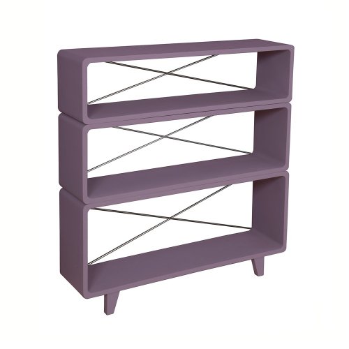 Bibliothèque Millefeuille Violet