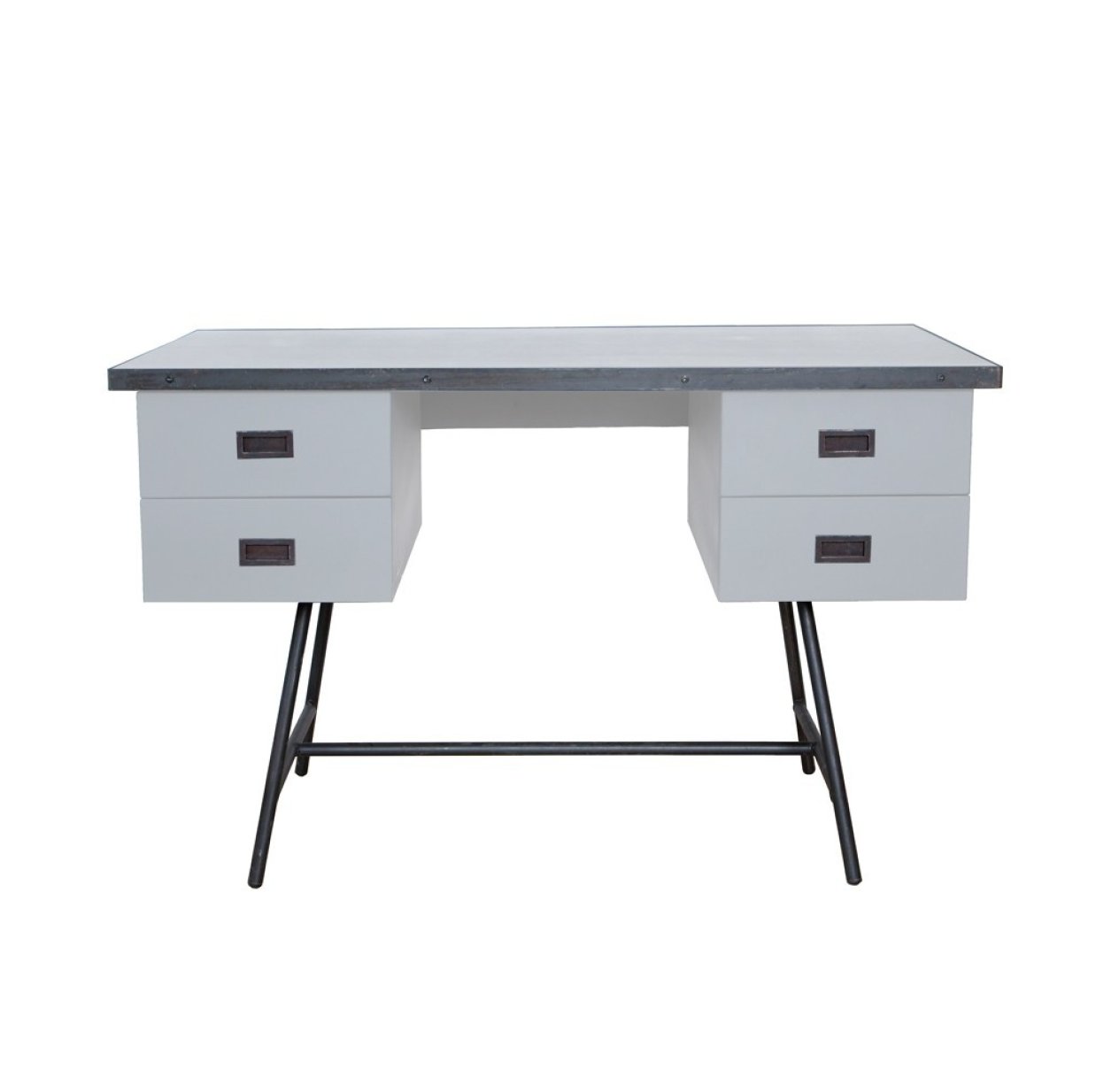Bureau L50 - Gris clair
