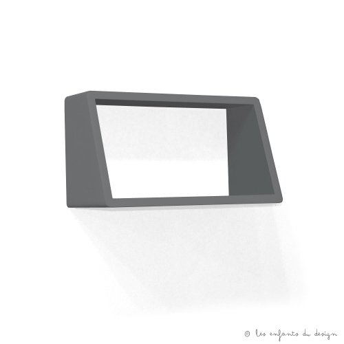 Etagère engagée 45 cm - Gris souris