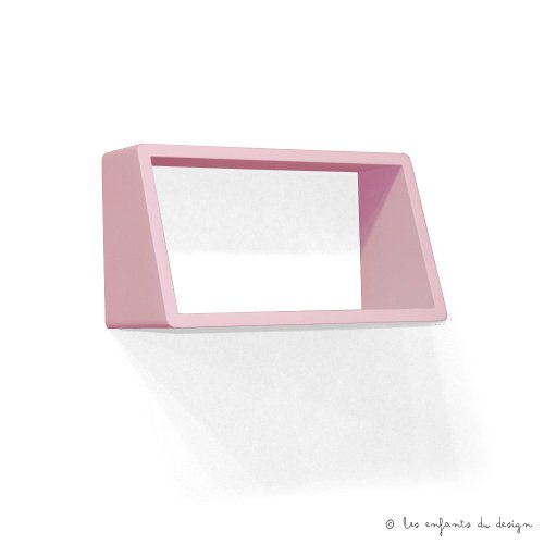 Etagère engagée 45 cm - Vieux rose