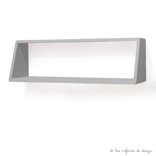 Etagère engagée 80 cm - Gris clair