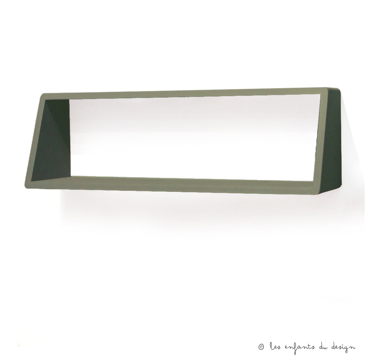 Etagère engagée 80 Vert de Gris