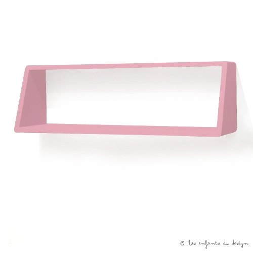 Etagère engagée 80 cm - Vieux rose
