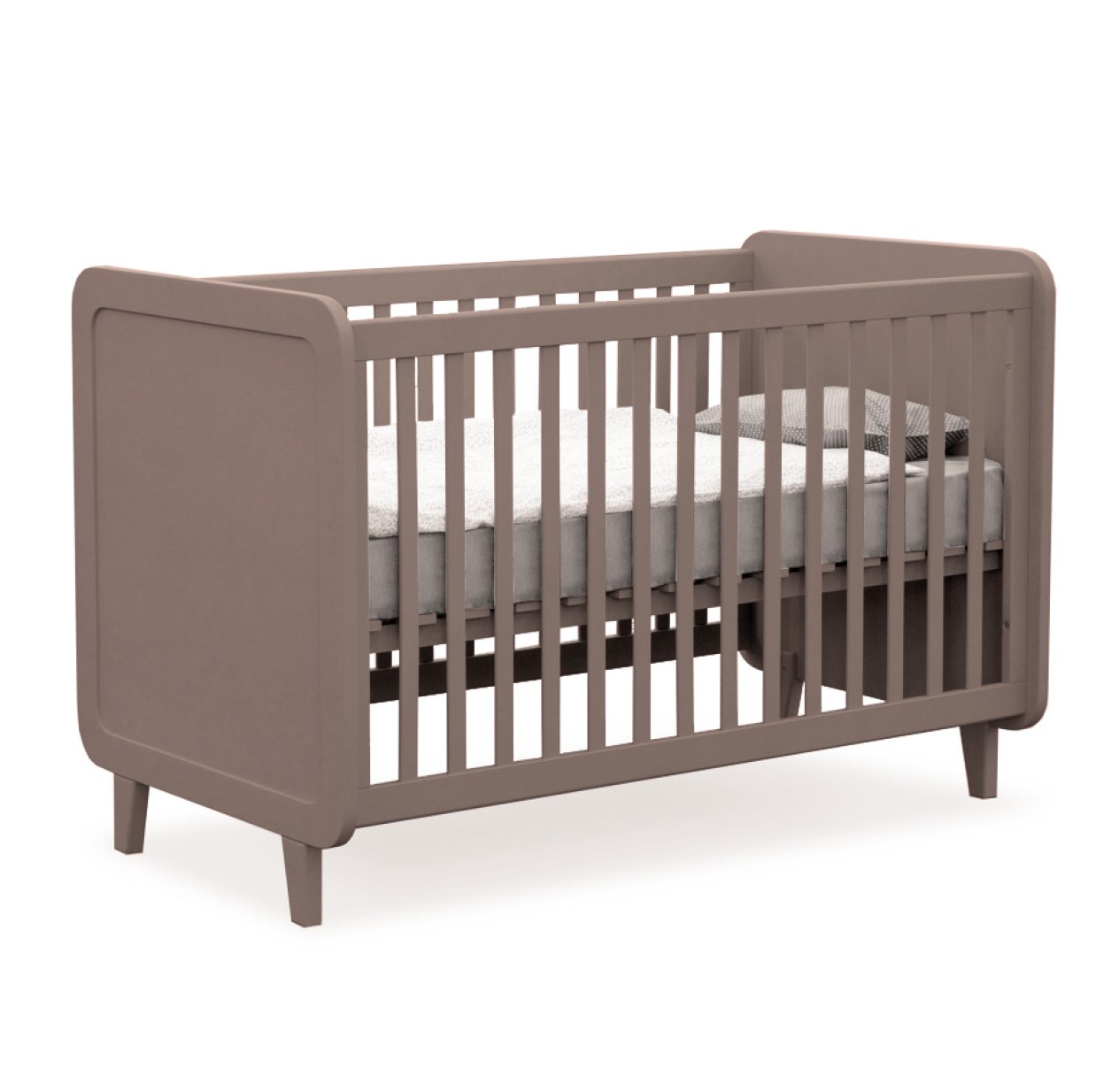 Lit évolutif l'Accroche-coeur - Taupe