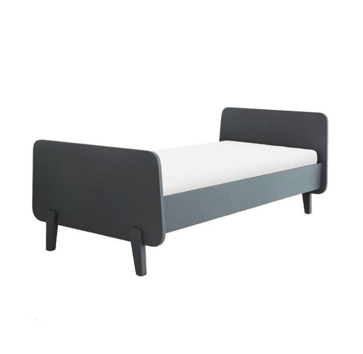 Lit enfant MM 90 x 190 cm - Gris souris