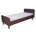 Lit enfant rond Chocolat - 90 x 200 cm