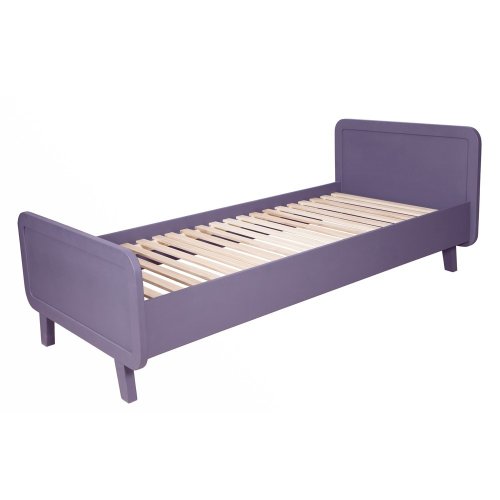 Lit enfant rond Violet - 90 x 200 cm