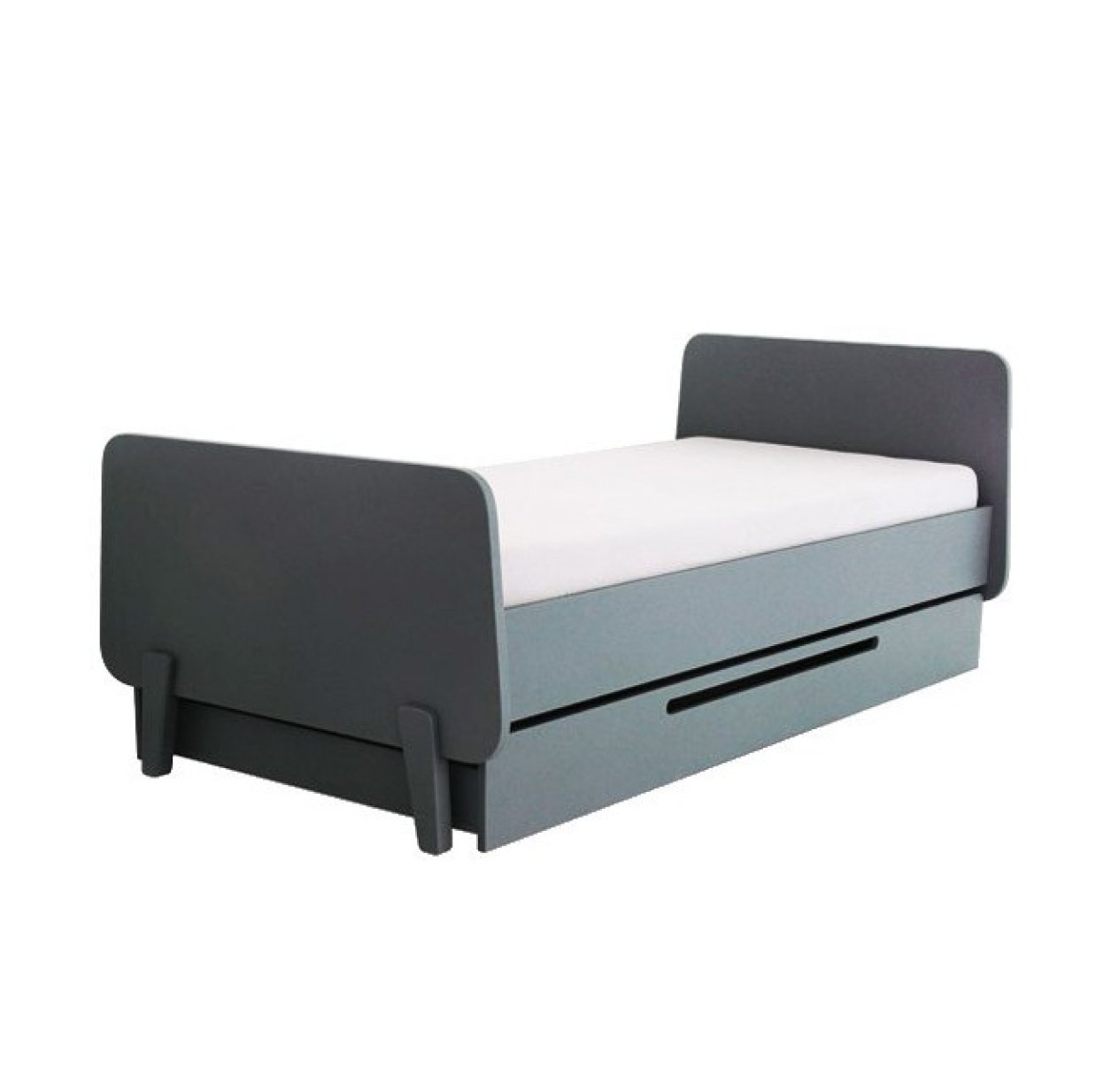Tiroir lit pour lit MM - Gris souris