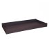 Lit enfant rond Chocolat - 90 x 200 cm