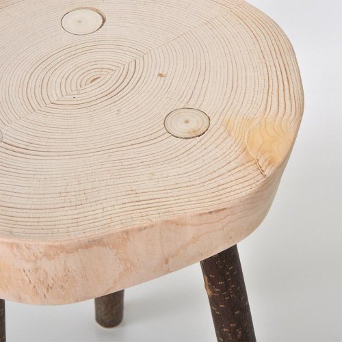 Tabouret - Sapin / Noisetier