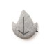 Coussin Feuille d\'Erable - Gris