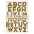 Stickers Alphabet - Or