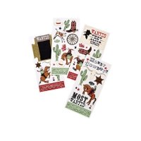 44 stickers muraux Cowboy