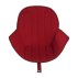 Coussin d\'assise Ovo Luxe - Rouge