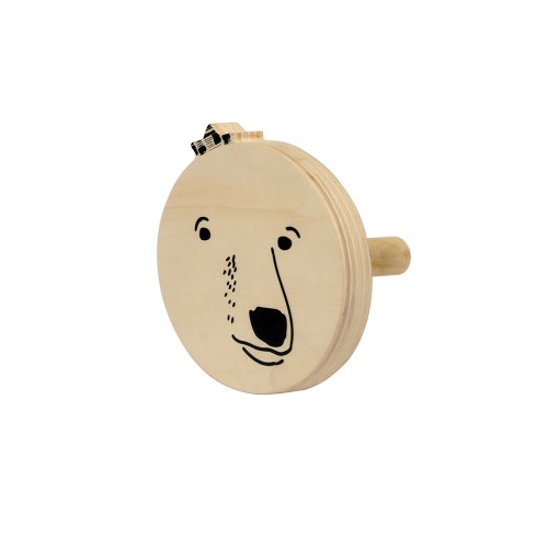Patère en bois Jack l'Ours