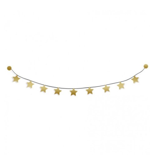 Kit guirlande étoiles dorées