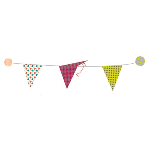 Kit guirlande fanions sticker