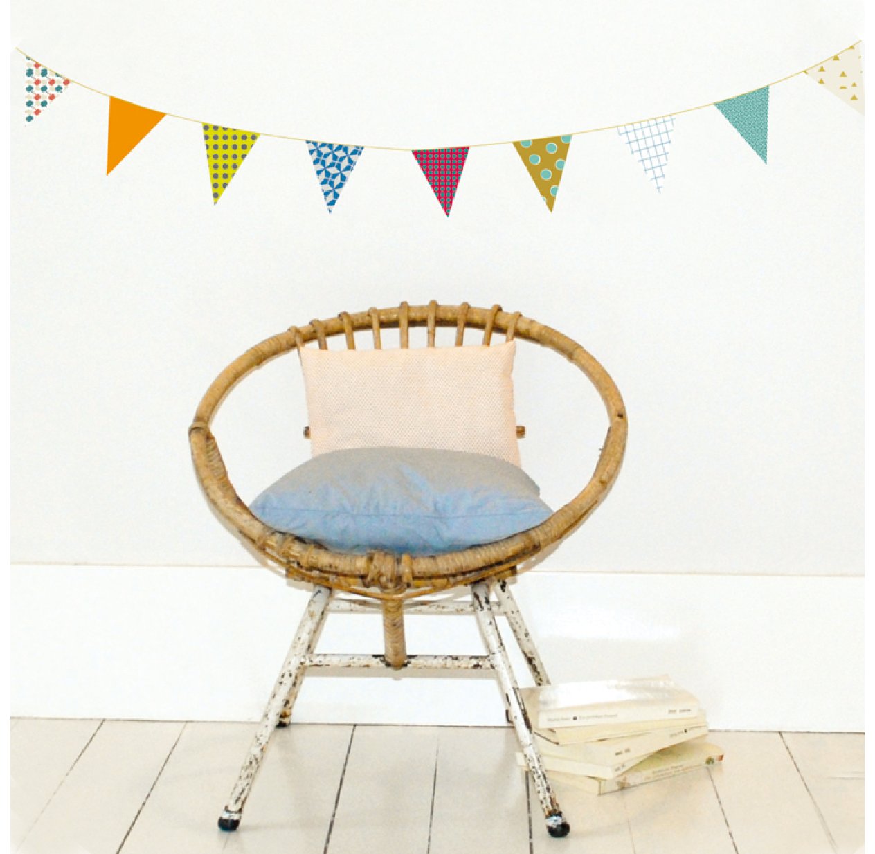 Kit guirlande fanions sticker