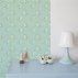 Lé de papier peint Blue Mint Birds