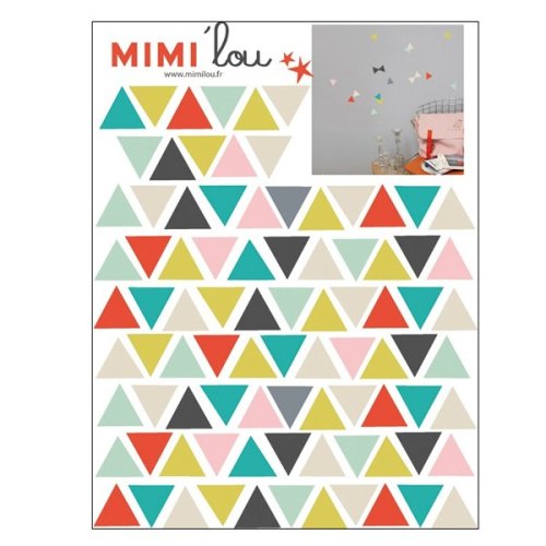 Stickers Just a Touch Triangles