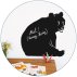 Sticker ardoise Ours