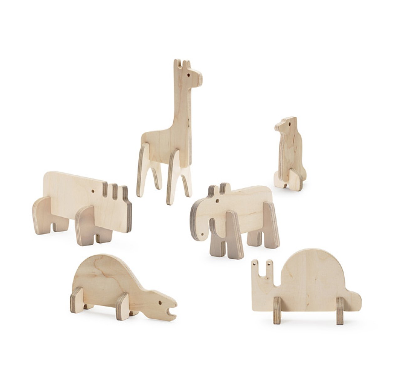 Animaux en bois Eero