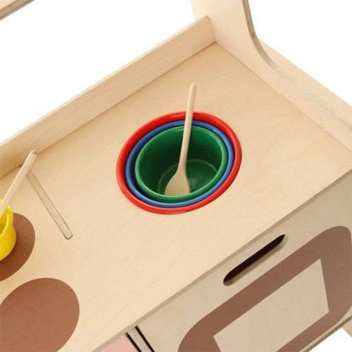 Cuisinière en bois Lili - Rose