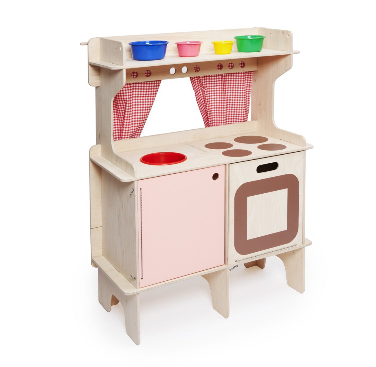 Cuisinière en bois Lili - Rose