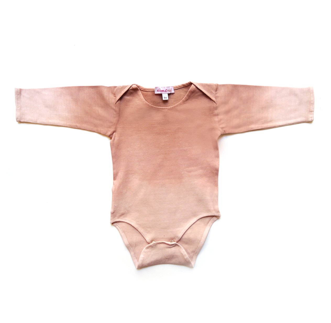 Body tie and dye - Rose poudré