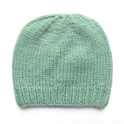 Kit de naissance tricoté - Vert d'eau