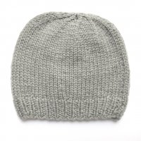 Kit de naissance tricoté - Gris