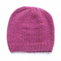 Kit de naissance tricoté irisé - Fuchsia