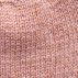 Kit de naissance tricoté irisé - Rose poudré
