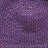 Kit de naissance tricoté irisé - Violet