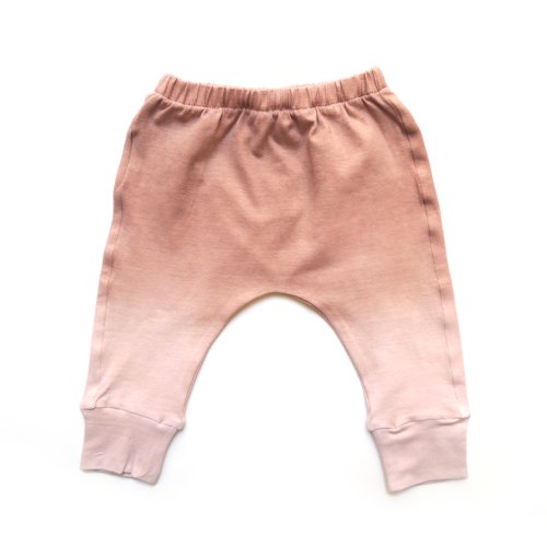 T-shirt et sarouel tie and dye - Rose poudré