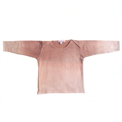 T-shirt et sarouel tie and dye - Rose poudré