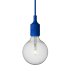 Suspension E27 - Bleu
