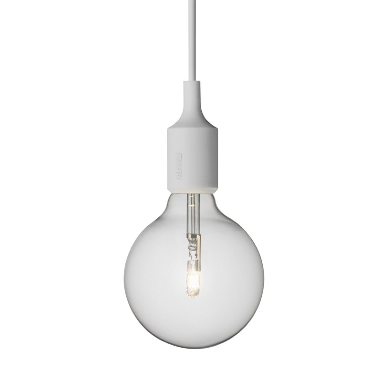 Suspension E27 - Gris clair