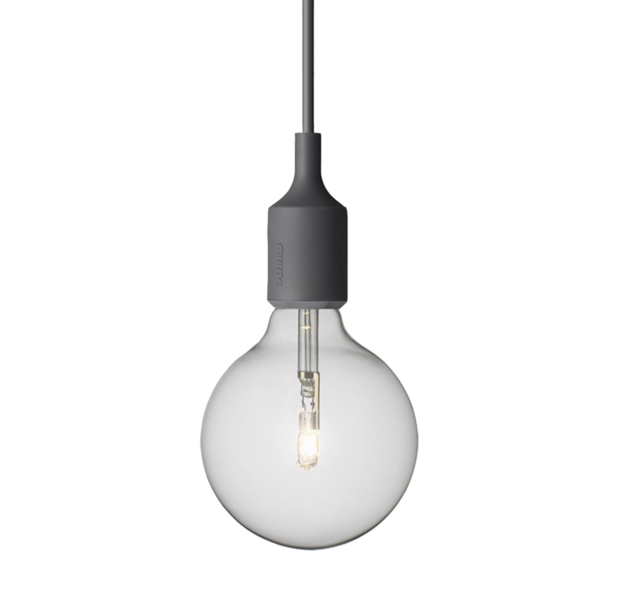 Suspension E27 - Gris anthracite