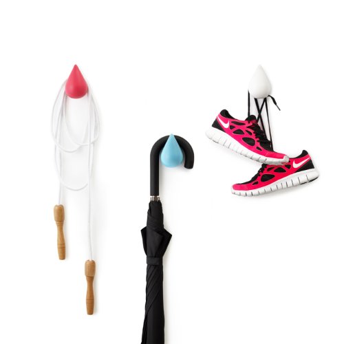 Patères Dropit Large - Blanc