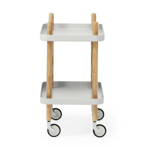 Block table d'appoint - Gris clair