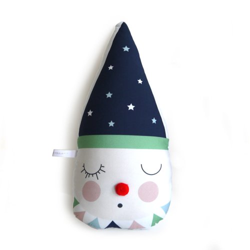 Coussin Clown étoiles - Marine