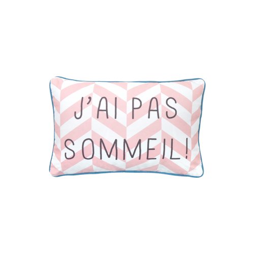 Coussin J'ai pas sommeil