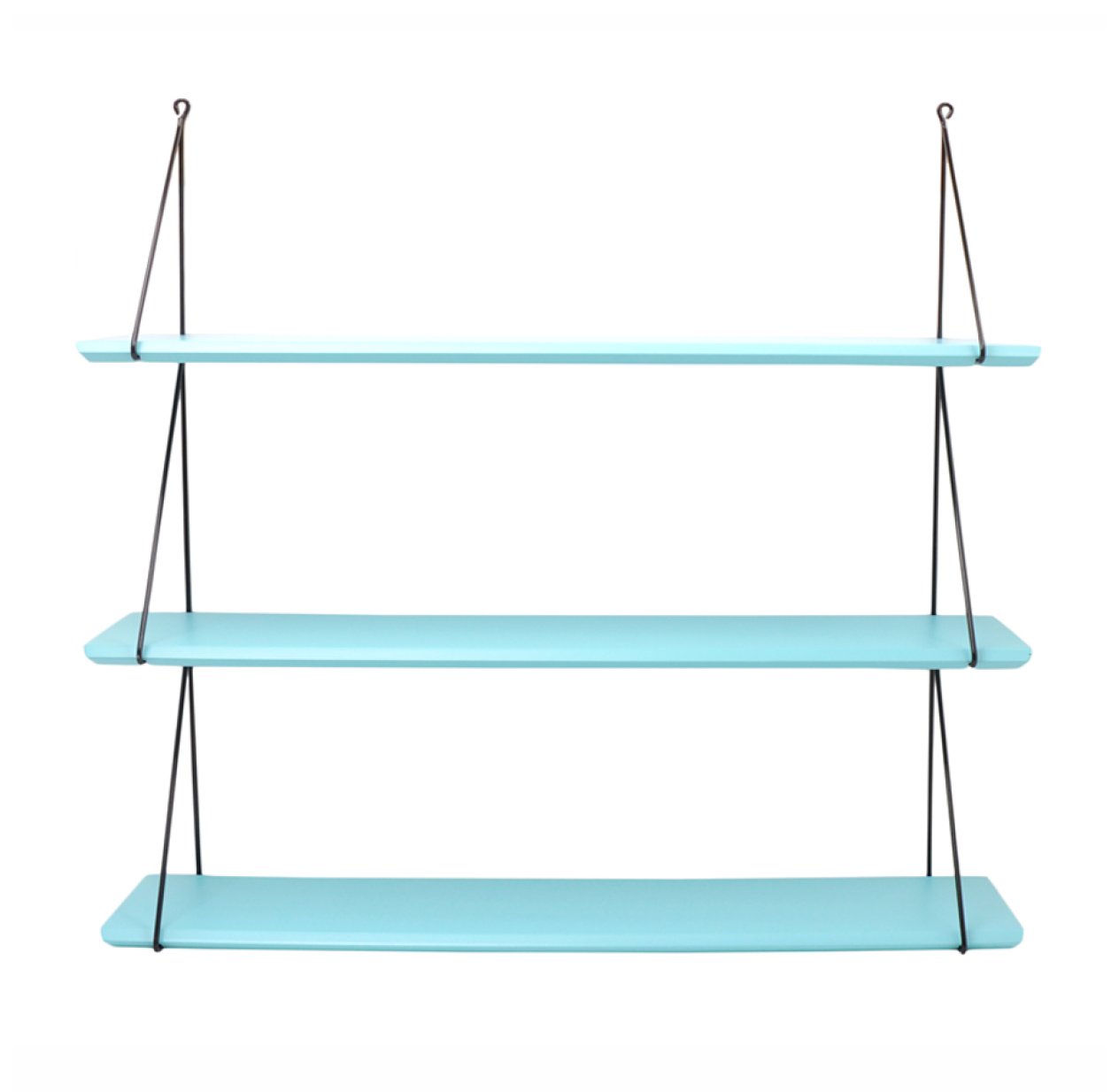 Etagère Babou triple - Bleu aqua