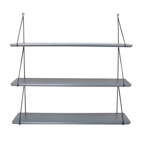 Etagère Babou triple - Gris Ciment