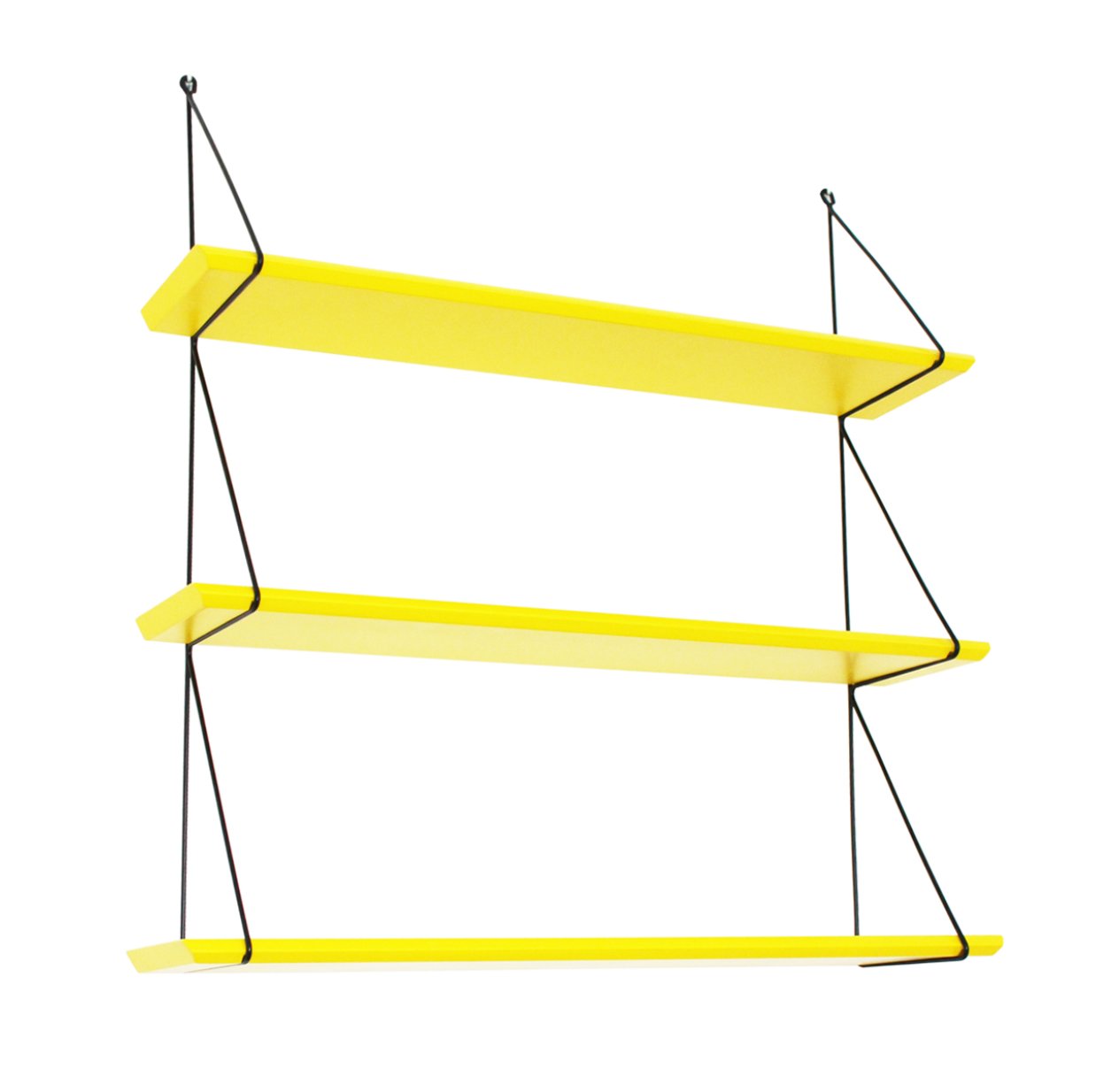 Etagère Babou triple - Jaune citron