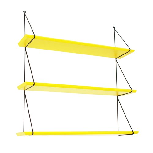 Etagère Babou triple - Jaune citron
